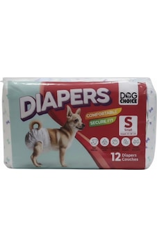 Dog Choice Diapers Köpek Bağlama Bezi S Boy 12 Li Paket Erkek Köpek İçin Hijyen Bezi Dog Choice Diapers Köpek Bağlama Bezi S Boy 12 Li Paket Erkek Köpek İçin Hijyen Bezi