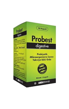 Probest Digestive Probiyotik Kapsül 20 Probest Digestive Probiyotik Kapsül 20