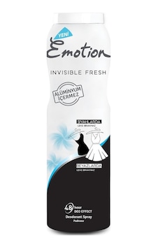 Emotion Invisible Fresh Kadın Sprey Deodorant 150 ML Emotion Invisible Fresh Kadın Sprey Deodorant 150 ML