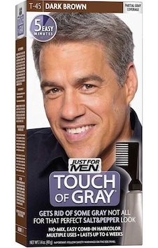 Just For Men Touch Of Gray Saç Boyası T45 - Koyu Kahve Just For Men Touch Of Gray Saç Boyası T45 - Koyu Kahve