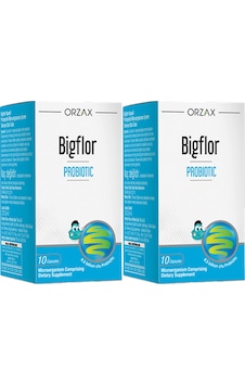 Orzax Bigflor Probiyotik 2 x 10 Kapsül Orzax Bigflor Probiyotik 2 x 10 Kapsül