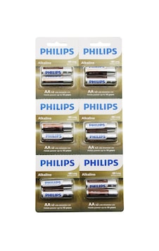 Phılıps Pil 1.5v 12 Adet 2'li X 6 Alkaline Kalem Aa Phılıps Pil 1.5v 12 Adet 2'li X 6 Alkaline Kalem Aa