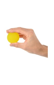 Ball - Silikon El Egzersiz Topu Sarı - Hafif Direnç Ball - Silikon El Egzersiz Topu Sarı - Hafif Direnç