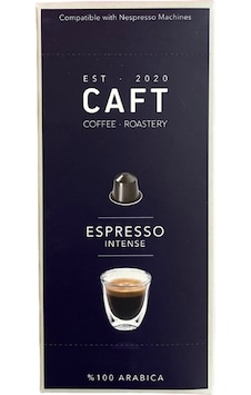 Caft Coffee Espresso Intense Alüminyum Kapsül Nespresso Uyumlu 10'lu