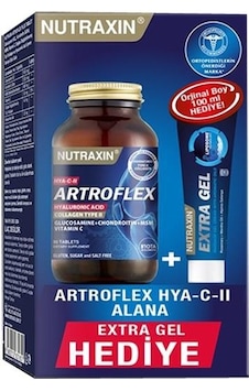 Nutraxin Artroflex Hya-c-ıı 90 Tablet + Extra Gel Hediyeli Nutraxin Artroflex Hya-c-ıı 90 Tablet + Extra Gel Hediyeli