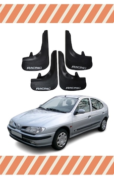 Renault Megane 1 Racing Yazılı 4'lü Tozluk Çamurluk Paçalık Renault Megane 1 Racing Yazılı 4'lü Tozluk Çamurluk Paçalık