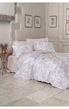 Cotton Box Saten Çift Kişilik Nevresim Takımı Maybelle Pudra Cotton Box Saten Çift Kişilik Nevresim Takımı Maybelle Pudra