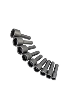 Master 530450 Bits Saplı Lokmalı Somun Adaptörü 5-13mm 9 Parça
