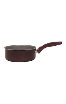 Mehtap Granit Kaçerola Tava 18 Cm Bordo Bordo