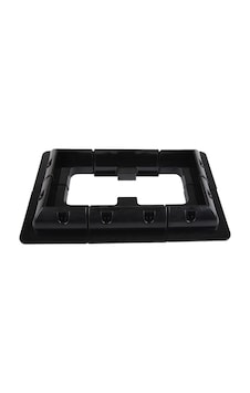 Güneş Paneli Montaj Braket Set 6 Parça Siyah