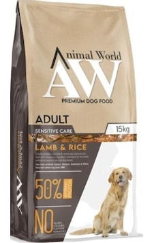 Animal World Kuzu Etli Yetişkin Orta Ve Büyük Irk Köpek Maması 15 Kg Animal World Kuzu Etli Yetişkin Orta Ve Büyük Irk Köpek Maması 15 Kg