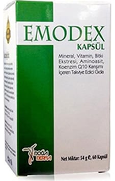DoğaDerma Emodex 60 Kapsül DoğaDerma Emodex 60 Kapsül
