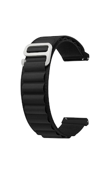 Forzacase Huawei Watch Buds İçin Kancalı Kumaş Kordon Kayış - Fc156 Siyah Forzacase Huawei Watch Buds İçin Kancalı Kumaş Kordon Kayış - Fc156 Siyah