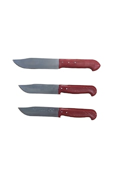 Mobilreyon Mutfak Bıçağı, Kurban Et Ve Doğrama Seti 3'lü 23-28 Cm Mobilreyon Mutfak Bıçağı, Kurban Et Ve Doğrama Seti 3'lü 23-28 Cm