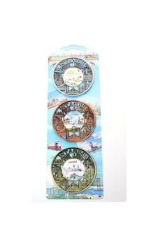 İstanbul Temalı Metal Magnet 3'lü Set Alk2891 İstanbul Temalı Metal Magnet 3'lü Set Alk2891