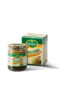 Akzer Zencefilli Çörekotlu Macun 210 G Akzer Zencefilli Çörekotlu Macun 210 G
