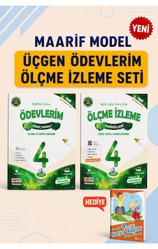4.sınıf Üçgen Beceri Temelli Ödevlerim + Ölçme İzleme + Çıtır Sosyal Çalışma Kitabım