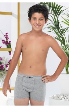 Malabadi Grimelanj 3'lü Paket 208 Erkek Çocuk Boxer Gri Melanj Malabadi Grimelanj 3'lü Paket 208 Erkek Çocuk Boxer Gri Melanj