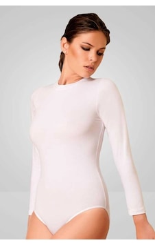 Berrak Kadın Beyaz Uzun Kollu Çıtçıtlı Body Zıbın 2106 Berrak Kadın Beyaz Uzun Kollu Çıtçıtlı Body Zıbın 2106