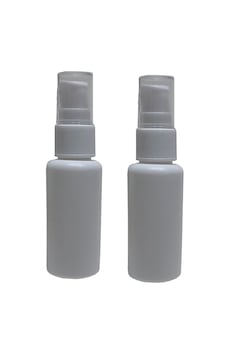Alsun 30 Ml 2 Adet Beyaz Sprey Kapaklı Boş Şişe Alsun 30 Ml 2 Adet Beyaz Sprey Kapaklı Boş Şişe