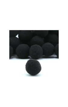 Peluş Ponpon Siyah 2 Cm 50 Adet - 690270006 Peluş Ponpon Siyah 2 Cm 50 Adet - 690270006
