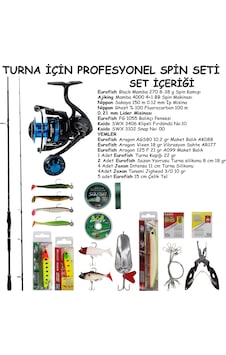 Turna Avı İçin Spin Olta Seti 1 Turna Avı İçin Spin Olta Seti 1