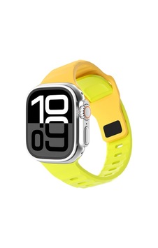 Apple Watch 10 46mm Zore Krd-160 Silikon Kordon Strap Kayış Apple Watch 10 46mm, Akıllı Saat Ve Aksesuarları Zore - Sarı-yeşil Apple Watch 10 46mm Zore Krd-160 Silikon Kordon Strap Kayış Apple Watch 10 46mm, Akıllı Saat Ve Aksesuarları Zore - Sarı-yeşil