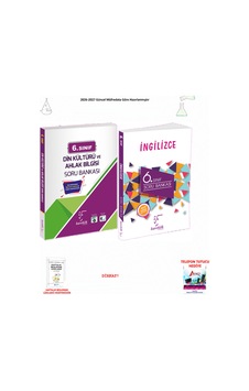 Karekök 6. Sınıf Din Kültürü İngilizce Soru Bankası 2 Kitap Seti Karekök 6. Sınıf Din Kültürü İngilizce Soru Bankası 2 Kitap Seti