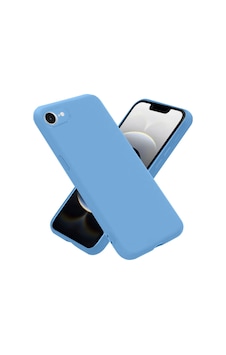 Apple iPhone Uyumlu 16e Kılıf First Silikon - Mavi Apple iPhone Uyumlu 16e Kılıf First Silikon - Mavi