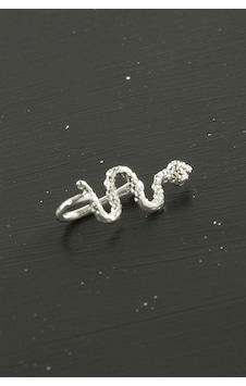 Yılan - 750 - Tragus Piercing 1 Adet - Smglobal - Gümüş Rengi Yılan - 750 - Tragus Piercing 1 Adet - Smglobal - Gümüş Rengi
