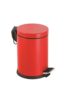 Mey İthalat Onno Kırmızı Pedallı Çöp Kovası 5 Litre Çok Renkli Mey İthalat Onno Kırmızı Pedallı Çöp Kovası 5 Litre Çok Renkli