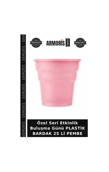 Özel Seri Etkinlik Buluşma Günü Plastik Bardak 25 Li Pembe Özel Seri Etkinlik Buluşma Günü Plastik Bardak 25 Li Pembe