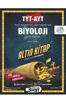 Tyt Ayt Biyoloji Altın Kitap Tamamı Video Çözümlü Soru Bankası Tammat Yayıncılık