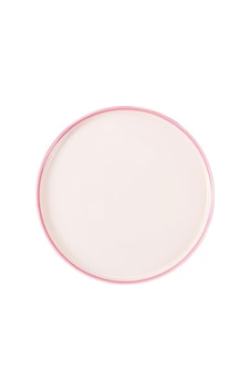 Porland Ruby Doğa Pembe Düz Tabak 27 Cm Pembe