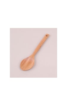 Balsa Bls-029a Ahşap Yemek Servis Kaşığı 28 Cm Mudanis Çok Renkli