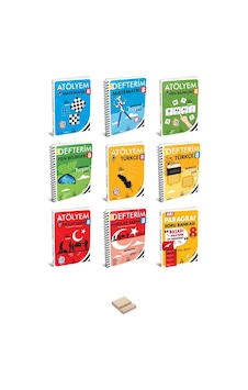 Lgs 8. Sınıf Matematik Fen Türkçe Inkılap Ve Paragraf Atölyem - Defterim 9lu Set + Telefon Standı Lgs 8. Sınıf Matematik Fen Türkçe Inkılap Ve Paragraf Atölyem - Defterim 9lu Set + Telefon Standı