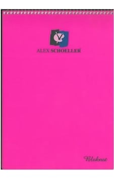 Alex Schoeller A4 80 Yp Çizgili Spiralli PP Kapak Bloknot Pembe Alex Schoeller A4 80 Yp Çizgili Spiralli PP Kapak Bloknot Pembe