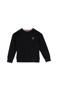 Jeep Siyah Kız Çocuk Bisiklet Yaka Baskılı Sweatshirt J6wg-swt7535 Jeep Siyah Kız Çocuk Bisiklet Yaka Baskılı Sweatshirt J6wg-swt7535