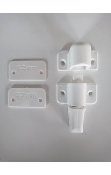 Pvc Pen Pencere Çarpma Yaylı Kilit ve Vida - 2 Takım