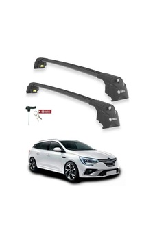 Turtle Renault Megane Grand Tourmaline 2016-2024 Ara Atkı Air2 Siyah