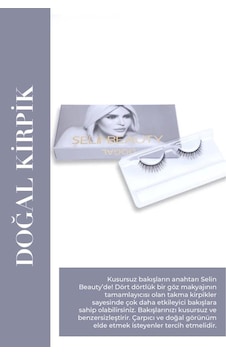 Selin Beauty Doğal Takma Kirpik