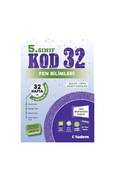 Tudem 5.sınıf Fen Bilimleri Kod 32 32 Hafta Kolay Orta Düzey Sorular Tudem 5.sınıf Fen Bilimleri Kod 32 32 Hafta Kolay Orta Düzey Sorular