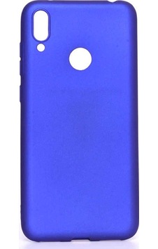 Huawei Y7 Prime 2019 Kılıf Zore Premier Silikon Kapak Saks Mavi Huawei Y7 Prime 2019 Kılıf Zore Premier Silikon Kapak Saks Mavi