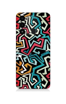 Tecno Spark 8c Uyumlu Pop Art Grafiti Grunge Desenli Silikon Kılıf Tecno Spark 8c Uyumlu Pop Art Grafiti Grunge Desenli Silikon Kılıf