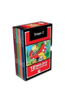 Stage - 2 İngilizce Hikaye Seti (10 Kitap Kutulu)- Mavi Çatı Yayınları
