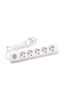Viko 5'li Anahtarlı Priz 3x1,5 mm Uzatma Beyaz 7 MT Viko 5'li Anahtarlı Priz 3x1,5 mm Uzatma Beyaz 7 MT