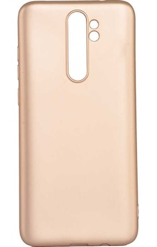 Kilifone - Xiaomi Uyumlu Redmi Note 8 Pro - Kılıf Mat Renkli Esnek Premier Silikon Kapak - Gold Kilifone - Xiaomi Uyumlu Redmi Note 8 Pro - Kılıf Mat Renkli Esnek Premier Silikon Kapak - Gold