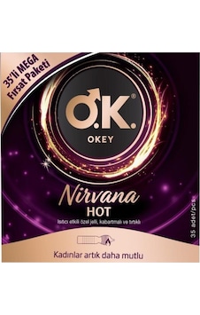 Okey Nirvana Hot Prezervatif 35'li