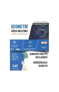 2025 Çap Geometri Çemberin Analitik İncelenmesi Dönüşümlerle Geometri 2025 Çap Geometri Çemberin Analitik İncelenmesi Dönüşümlerle Geometri