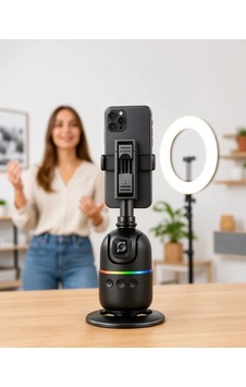 Astraltech Akıllı Masa Tripodu Yüz Takipli 360 Otomatik Takip Astraltech Akıllı Masa Tripodu Yüz Takipli 360 Otomatik Takip
